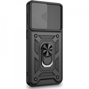 Протиударний чохол Camsh Serg Ring для Oppo A57s / A77s Чорний