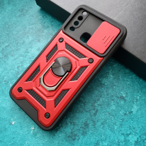 Протиударний чохол Camsh Serg Ring для Vivo Y17 Червоний