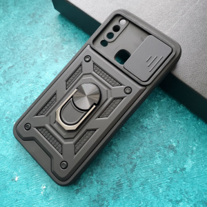 Протиударний чохол Camsh Serg Ring для Vivo Y17 Чорний