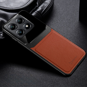 Чохол DELICATE для Xiaomi Redmi Note 13 Pro / Poco M6 Pro / Note 14S Коричневий