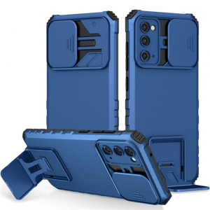 Протиударний чохол Kickstand для Samsung Galaxy A03s Синій