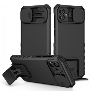 Протиударний чохол Kickstand для Samsung Galaxy A04 Чорний