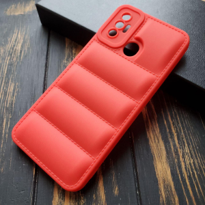 Чохол Down Jacket для Tecno Spark 7 Червоний