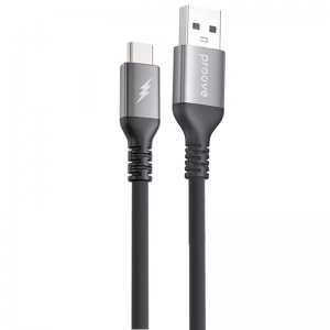 Кабель Proove ReGen Silicone USB to Type-C 3A 1m Black