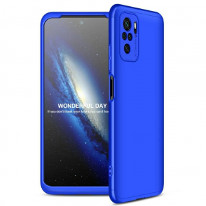 Чохол PC GKK 360 для Xiaomi Redmi Note 10 / Note 10s / Poco M5s Синій