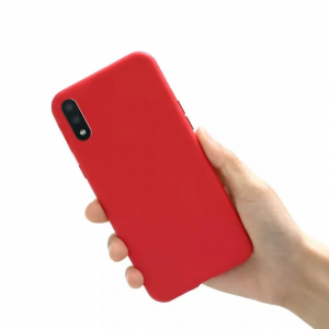Чохол Matte для Samsung Galaxy A02 Червоний