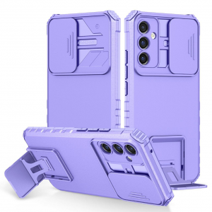 Протиударний чохол Kickstand для Samsung Galaxy A34 5G Фіолетовий