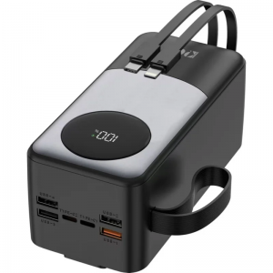 Зовнішній акумулятор iDragon KPG-502X 22.5W 50000mAh Black