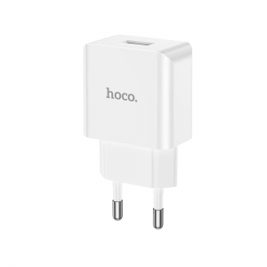 Мережевий зарядний пристрій HOCO C106A 1USB 2.1A White