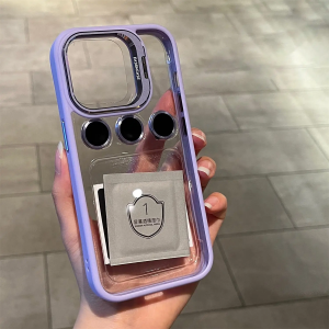 Чохол Lens Shield для Iphone 13 Pro Лавандовий