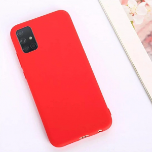 Чохол Matte для Samsung Galaxy A03s Червоний