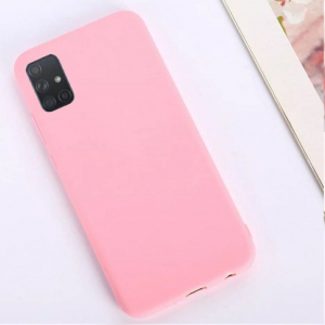 Чохол Matte для Samsung Galaxy A03s Рожевий