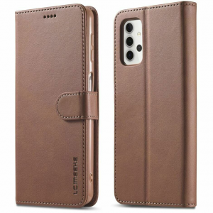 Чохол-книжка iMeeke для Samsung Galaxy A23 Темно-Коричневий