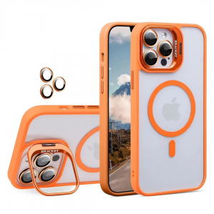 Чохол Lens Shield для Iphone 14 Pro Помаранчевий