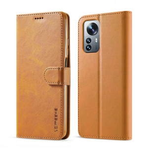 Чохол-книжка iMeeke для Xiaomi 12T / 12T Pro Коричневий