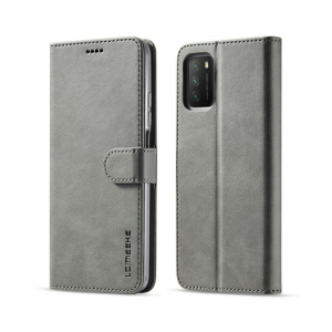 Чохол-книжка iMeeke для Xiaomi Redmi Note 10 5G / Poco M3 Pro Сірий