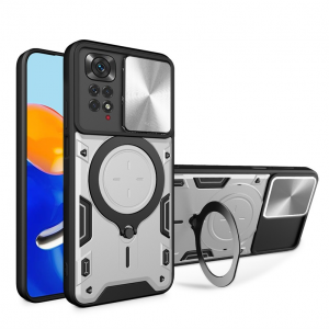 Протиударний чохол Magnetic Stand MagSafe для Xiaomi Redmi Note 11 / 11s Сірий