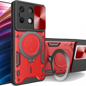 Протиударний чохол Magnetic Stand MagSafe для Xiaomi Redmi Note 13 Червоний