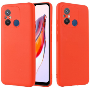 Чохол Matte Camera для Xiaomi Redmi 12C Червоний