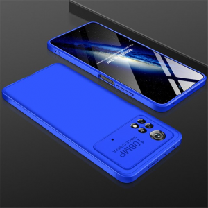 Чохол PC GKK 360 для Xiaomi Poco X4 Pro 5G Синій