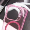 Чохол Radiance MagSafe для Iphone 12 / 12 Pro Прозорий/Pink 200949
