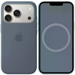Чохол Silicone case Magsafe для Iphone 17 Pro Max Anchor Blue