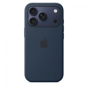 Чохол Silicone case Magsafe для Iphone 17 Pro Max Midnight Blue