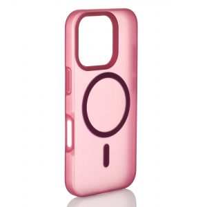 Чохол Soft Matt MagSafe для Iphone 16 Pro Max Cherry Red