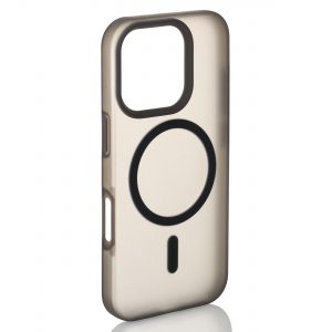 Чохол Soft Matt MagSafe для Iphone 16 Pro Max Чорний