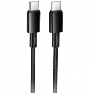 Кабель Hoco X119 Energy 60W Type-C to Type-C Black