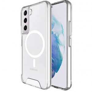 Чохол Space Case MagSafe для Samsung Galaxy S25 FE Прозорий
