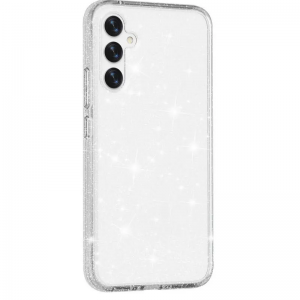 Чохол Nova з блискітками для Samsung Galaxy S25 FE Прозорий