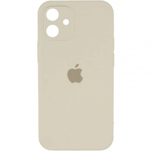 Чохол Silicone Case Square для Iphone 11 Бежевий / Antigue White
