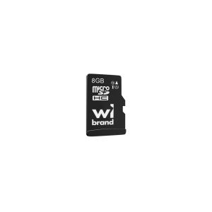 Карта пам’яті Wibrand microSDHC (UHS-1) 8Gb class 10 Black