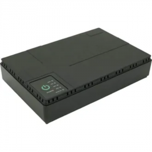 Портативне джерело безперебійного живлення DC UPS 10400 mAh Black