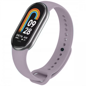 Ремінець Silicone для Xiaomi Mi Band 8/9/10 Lilac