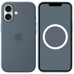 Чохол Silicone case Magsafe для Iphone 17 Anchor Blue