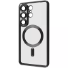 Чохол WAVE Metal Color MagSafe для Samsung Galaxy S26 Ultra Прозорий/Black