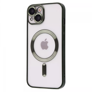 Чохол Metal Matte MagSafe для Iphone 14 Dark green
