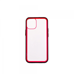 Чохол CoWay для Iphone 12 Mini Прозорий/Чорний