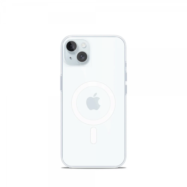 Чохол Space Case MagSafe для Iphone 15 Plus Прозорий