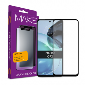Захисне скло MaFuture для Motorola Moto G72 Black