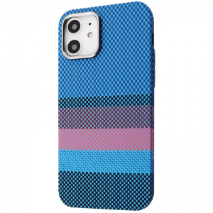 Чохол WAVE Gleam MagSafe для Iphone 11 Blue borders