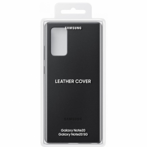 Чохол Leather Case для Samsung Galaxy Note 20 / Note 20 5G Black