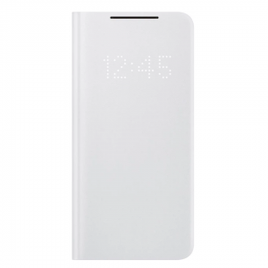 Чохол-книжка Smart LED View для Samsung Galaxy S21 Plus Light Gray