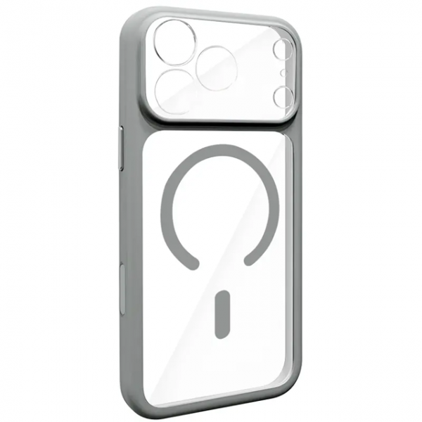 Чохол ETMA Moon Clear MagSafe для Apple iPhone 17 Pro Max Grey
