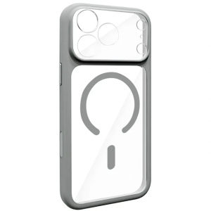 Чохол ETMA Moon Clear MagSafe для Apple iPhone 17 Pro Grey