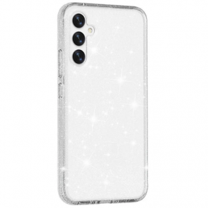 Чохол CoWay з блискітками для Samsung Galaxy A34 5G Прозорий