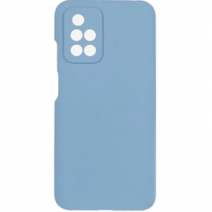 Чохол CoWay Liquid Silicone для Xiaomi Redmi 10 Blue