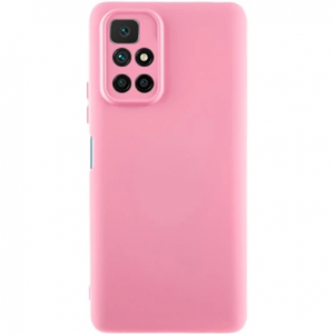 Чохол CoWay Liquid Silicone для Xiaomi Redmi 10 Pink